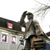 Hans Albers. Bronzeguss.